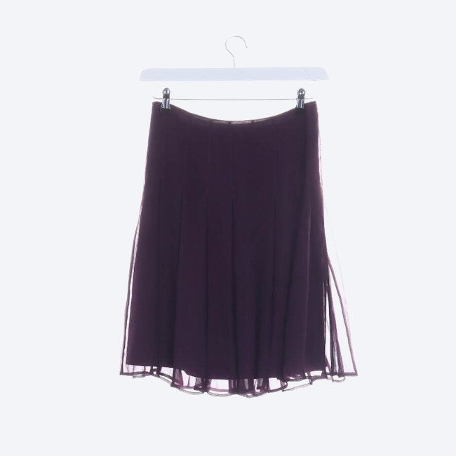 Image 2 of Silk Skirt 32 Purple in color Purple | Vite EnVogue