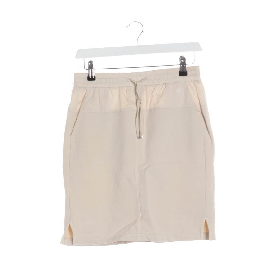 Image 1 of Mini Skirt XS Beige in color White | Vite EnVogue