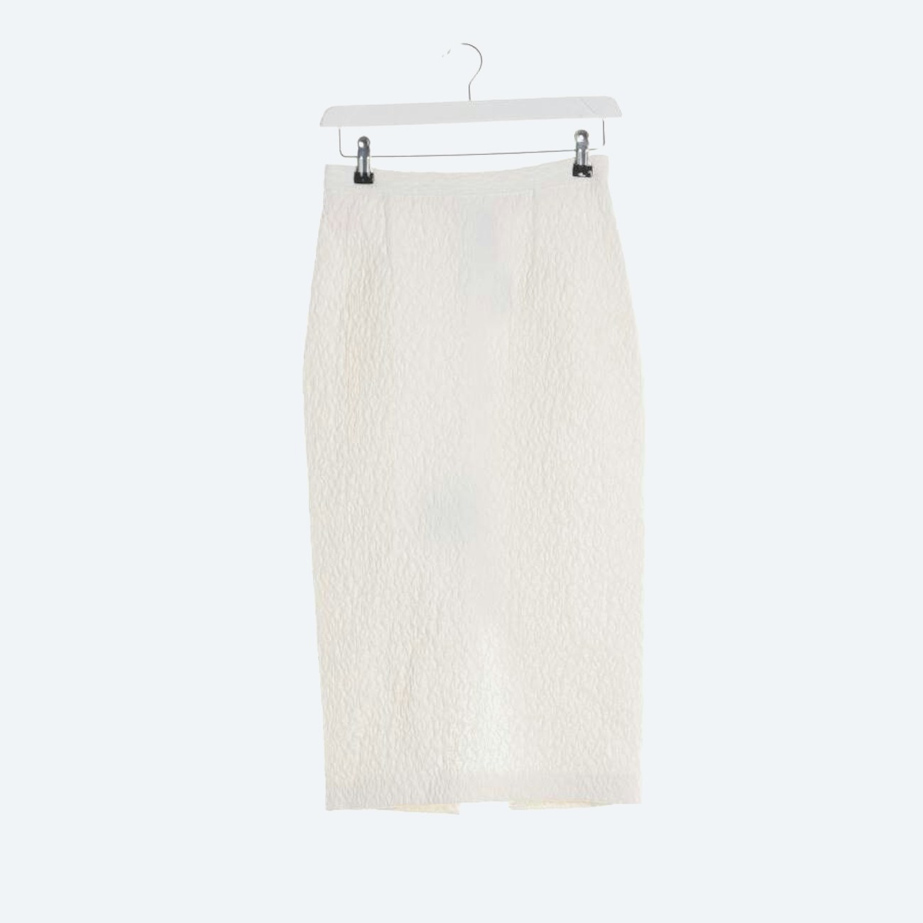 Image 1 of Pencil Skirt 36 Cream in color White | Vite EnVogue