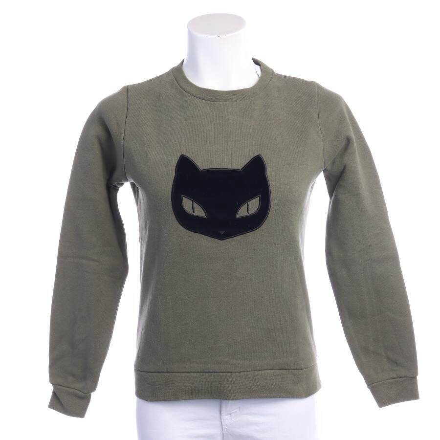 Image 1 of Sweatshirt XS Olive Green in color Green | Vite EnVogue