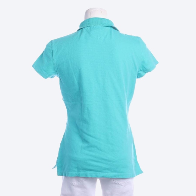 Image 2 of Polo Shirt L Turquoise in color Blue | Vite EnVogue