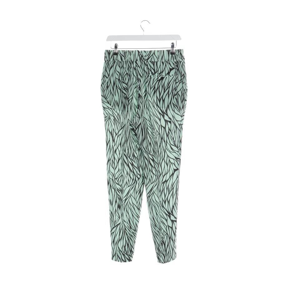 Image 2 of Silk Pants 38 Light Green in color Green | Vite EnVogue