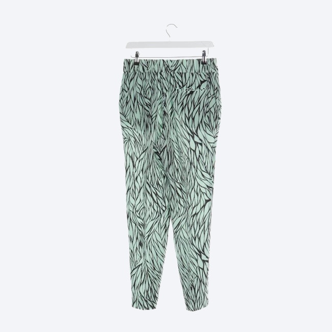 Image 2 of Silk Pants 38 Light Green in color Green | Vite EnVogue