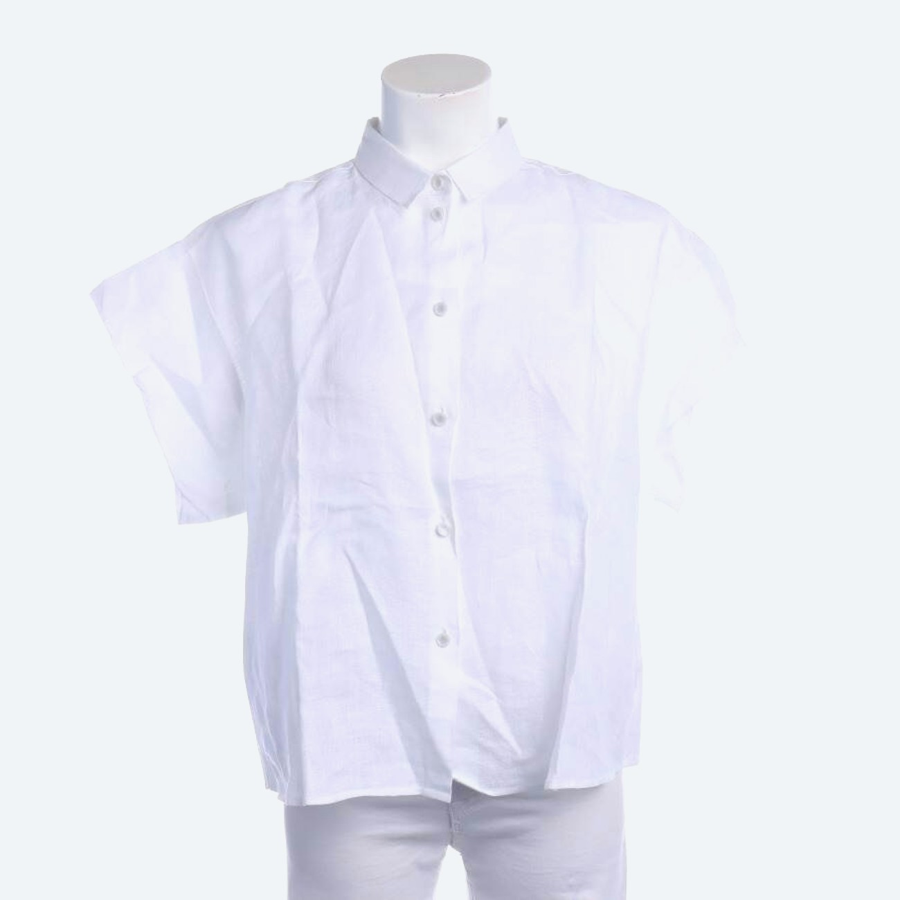 Image 1 of Linen Shirt 42 White in color White | Vite EnVogue
