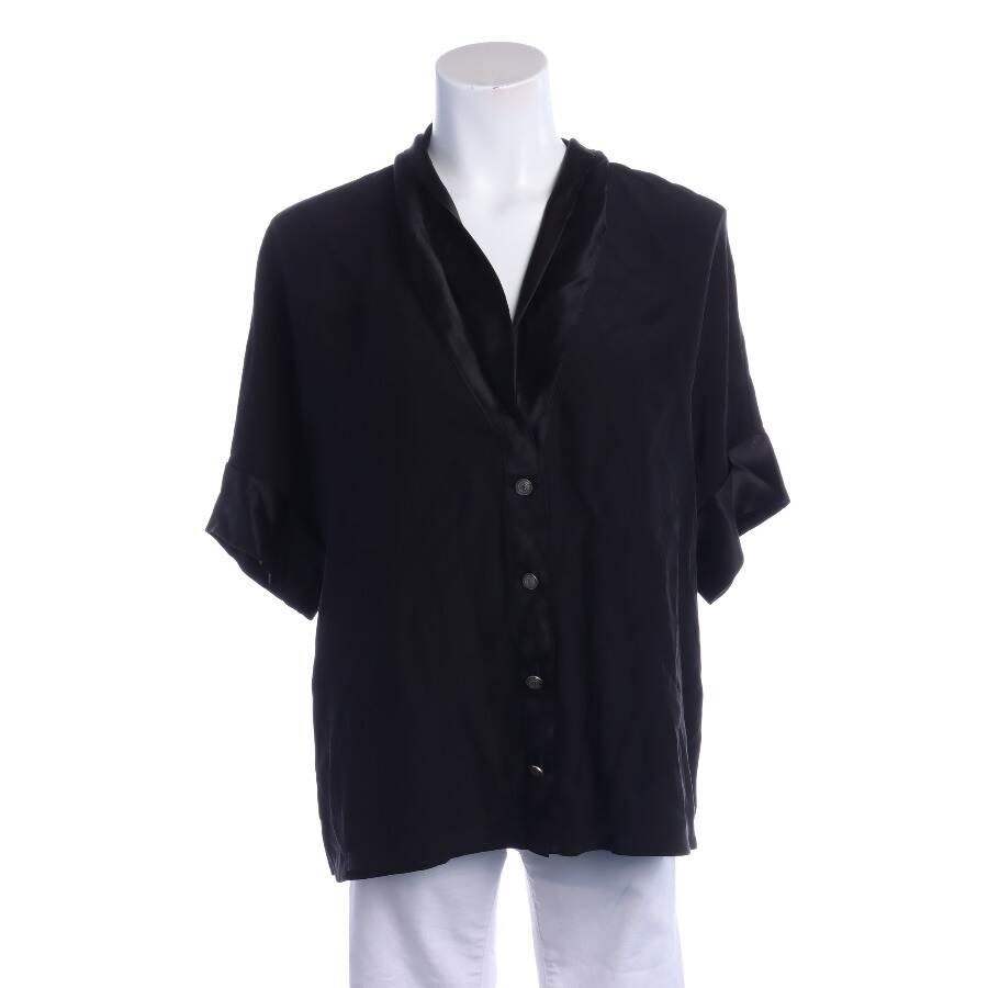 Image 1 of Silk Shirt 46 Black in color Black | Vite EnVogue
