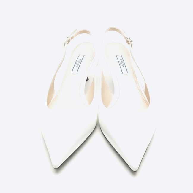 Image 2 of Slingbacks EUR 40 White in color White | Vite EnVogue