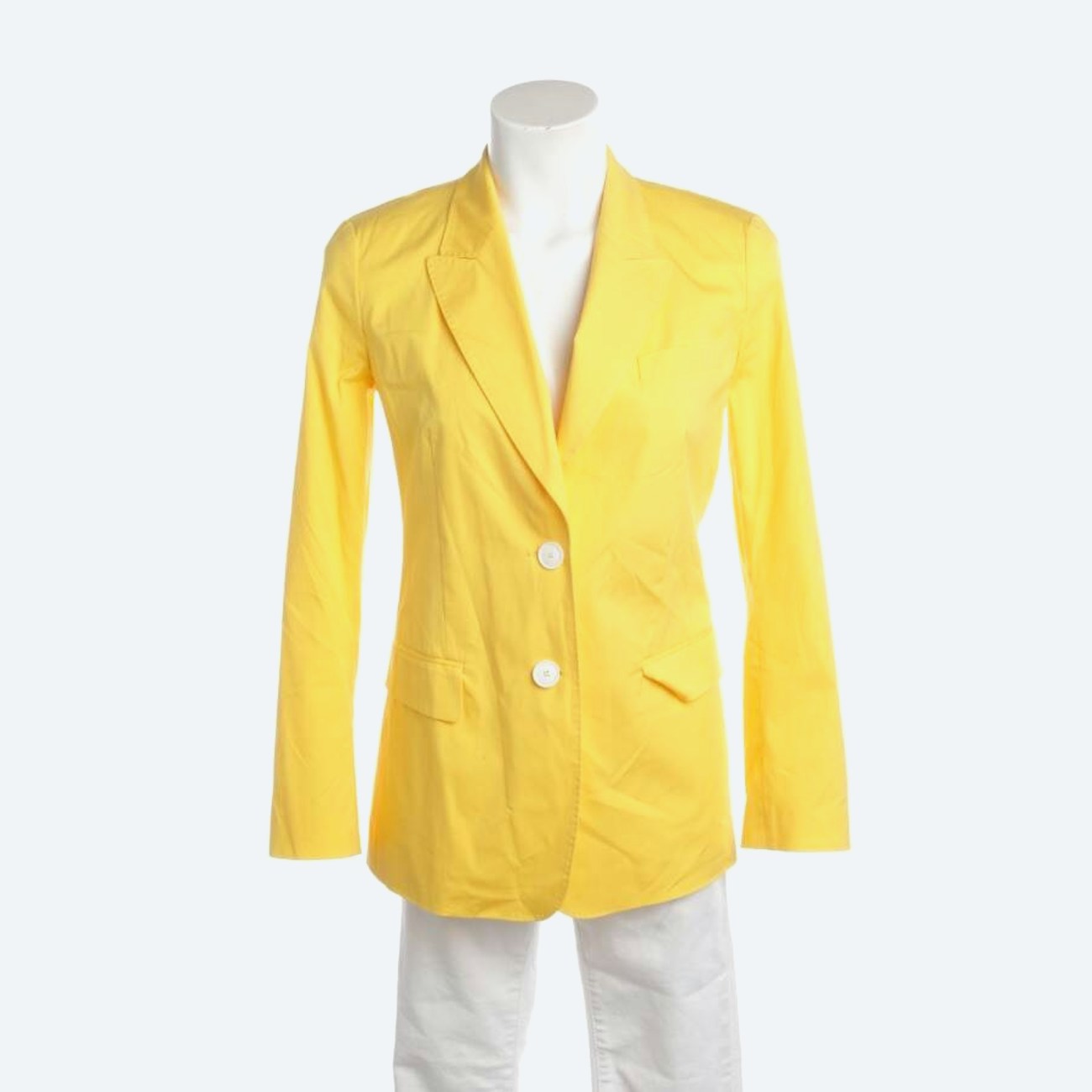 Image 1 of Blazer 36 Yellow in color Yellow | Vite EnVogue