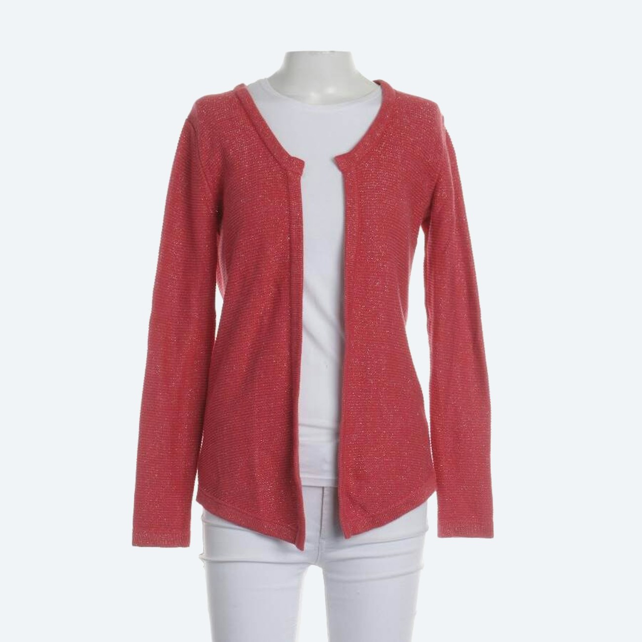 Image 1 of Cardigan XS Light Red in color Red | Vite EnVogue