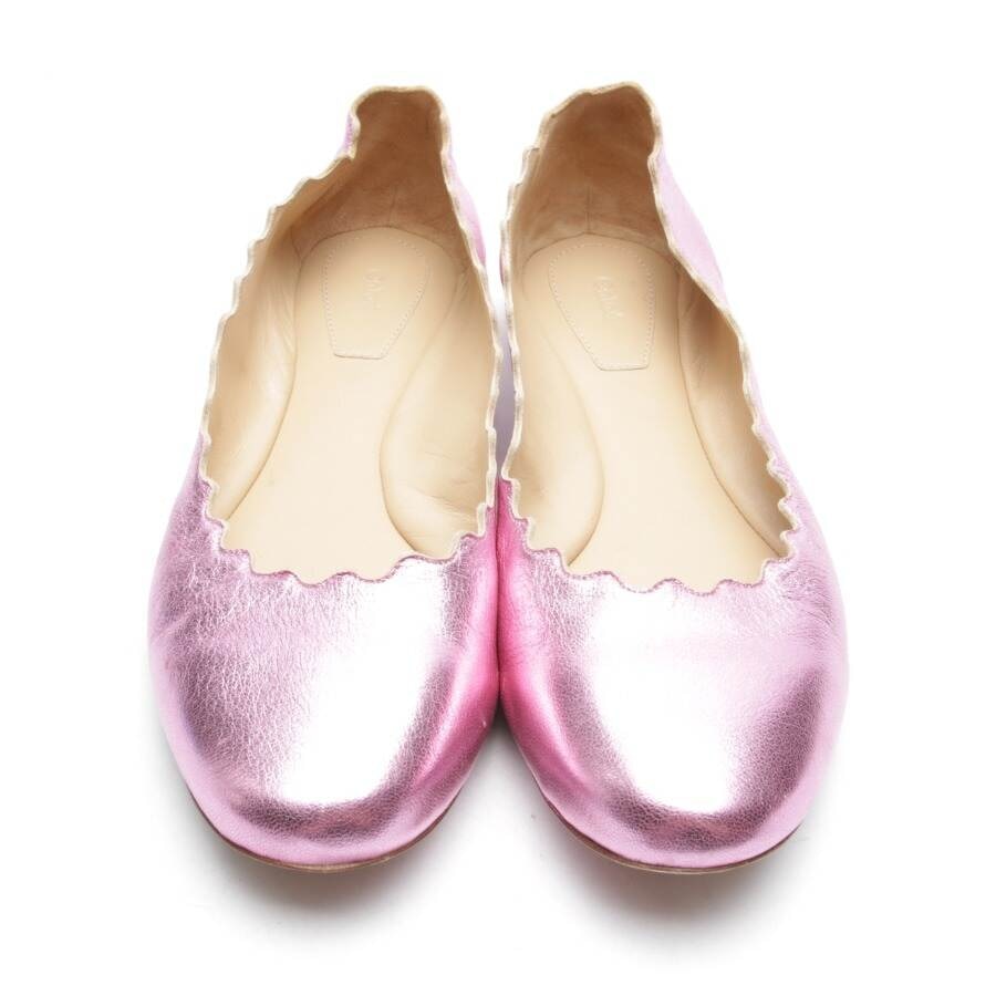 Image 2 of Ballet Flats EUR 39 Pink in color Pink | Vite EnVogue