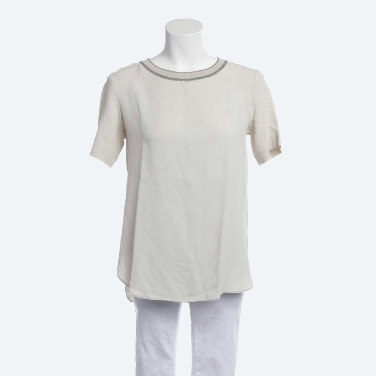 Bild 1 von Shirt 36 Beige in Farbe Weiß | Vite EnVogue