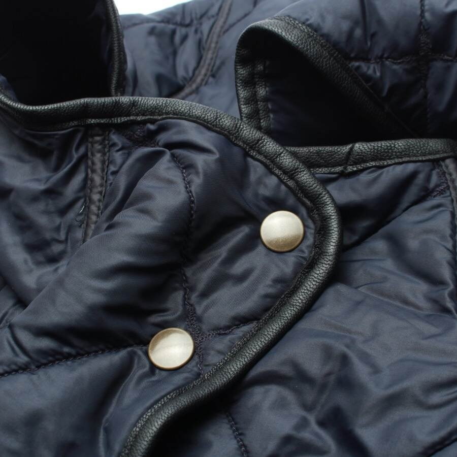 Image 3 of Quilted Coat 40 Navy in color Blue | Vite EnVogue
