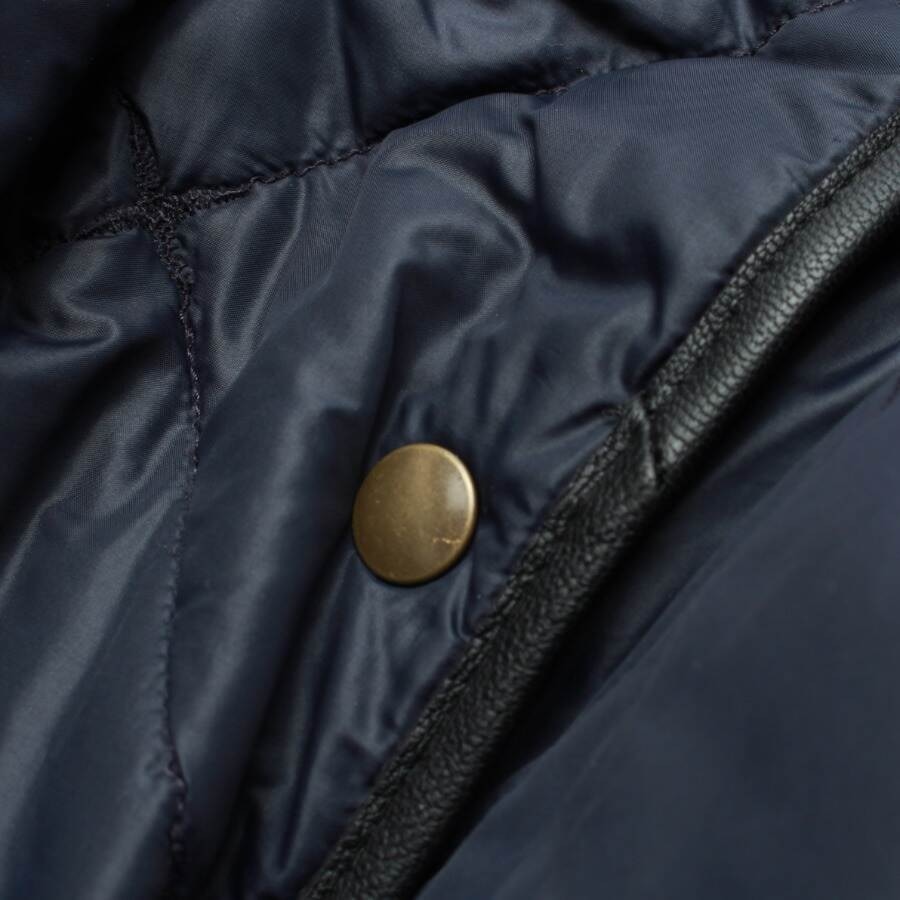 Image 4 of Quilted Coat 40 Navy in color Blue | Vite EnVogue