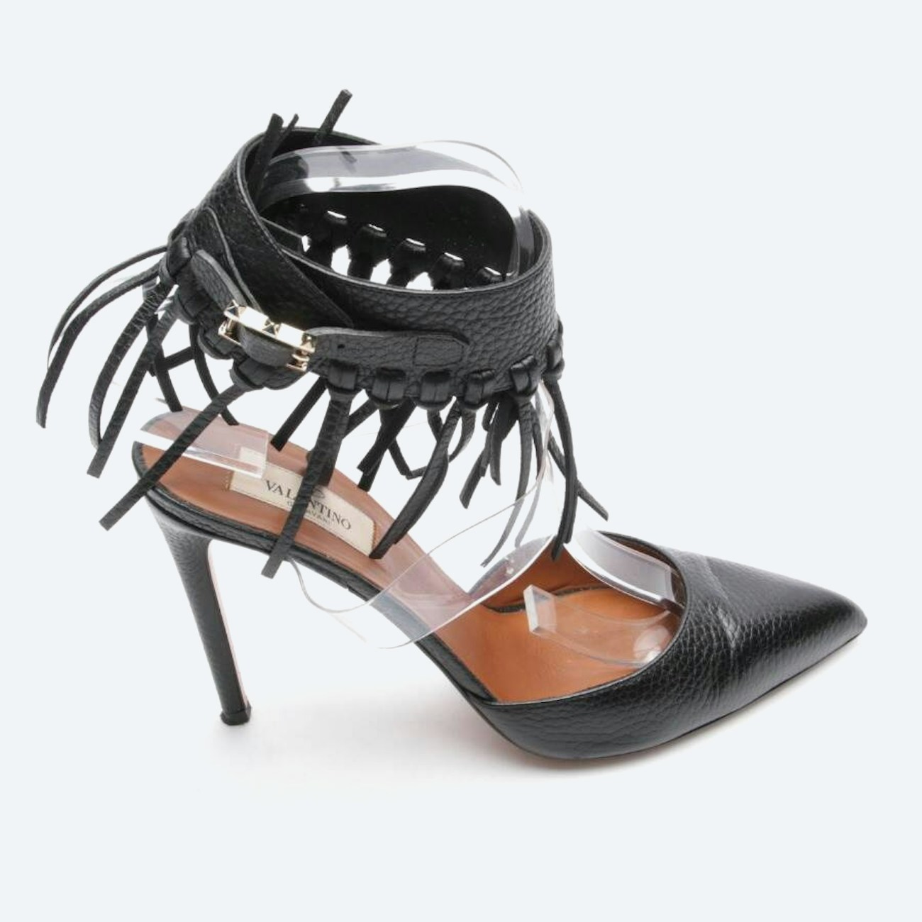 Image 1 of Rockstud High Heels EUR 39 Black in color Black | Vite EnVogue