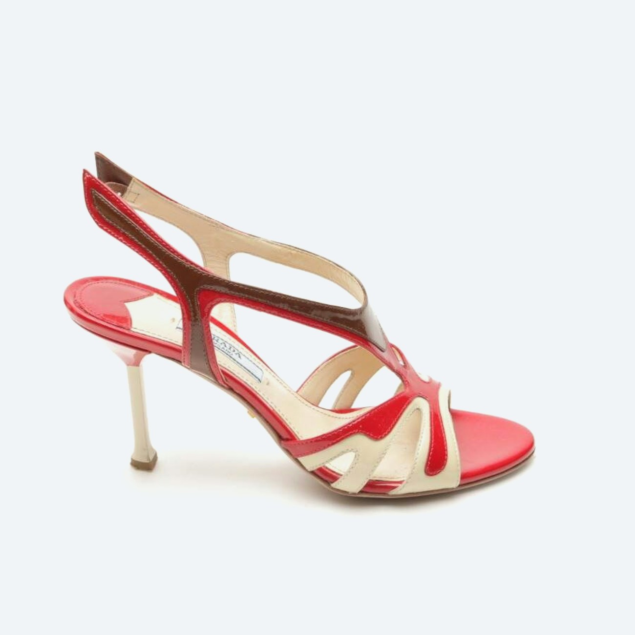 Image 1 of Heeled Sandals EUR 36 Red in color Red | Vite EnVogue