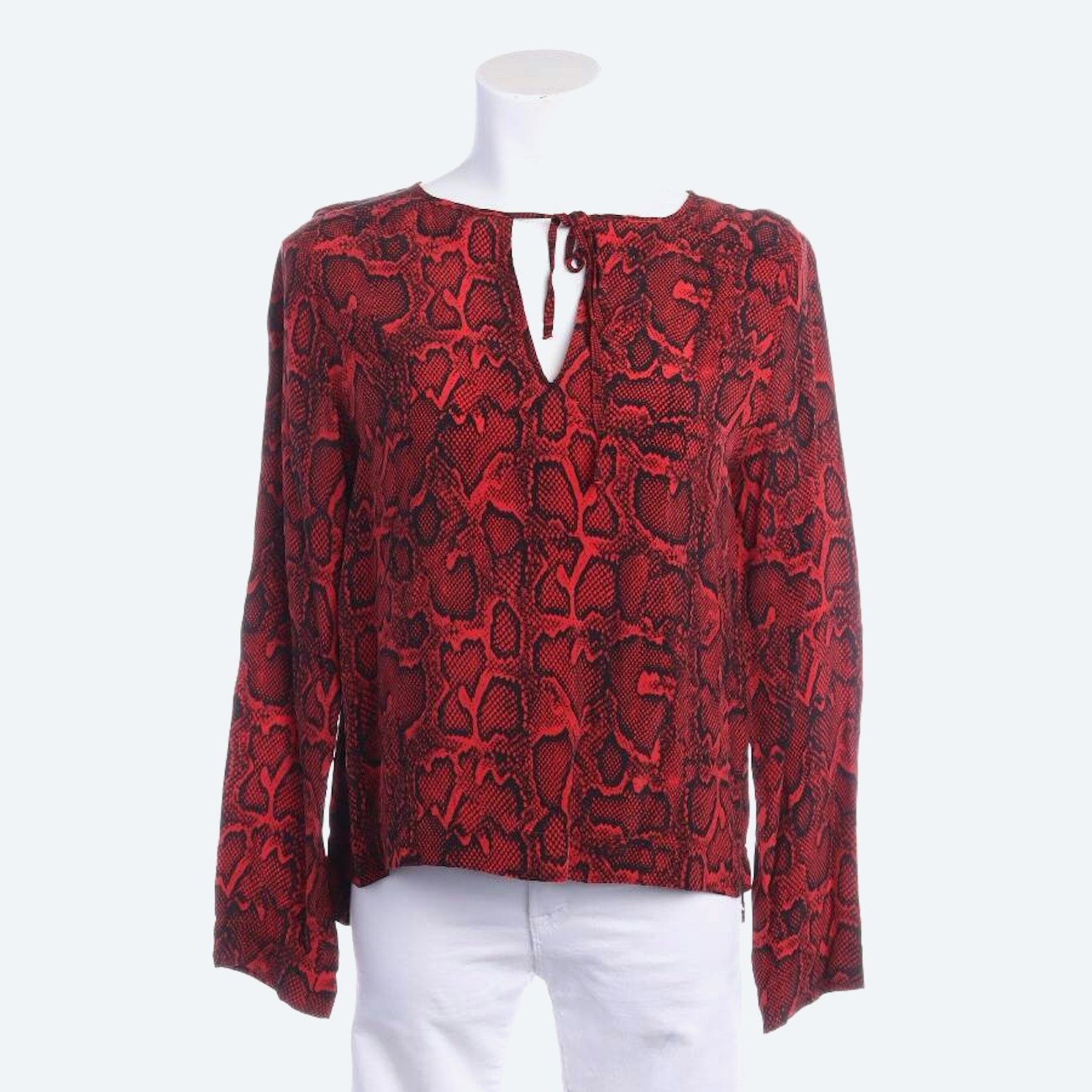 Image 1 of Shirt Blouse 34 Red in color Red | Vite EnVogue