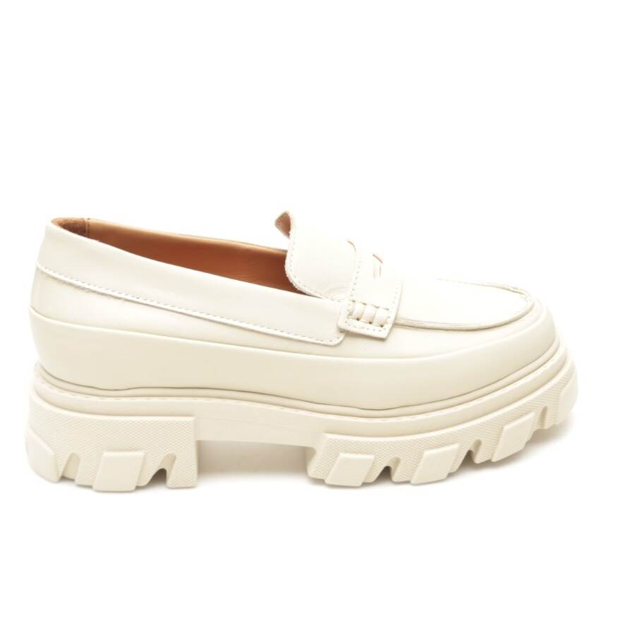 Image 1 of Loafers EUR 39 Cream in color White | Vite EnVogue
