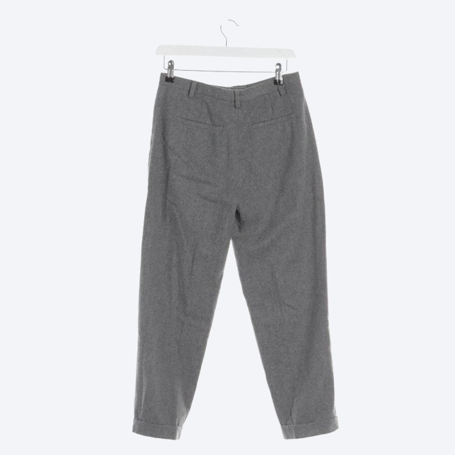 Image 2 of Trousers 36 Light Gray in color Gray | Vite EnVogue