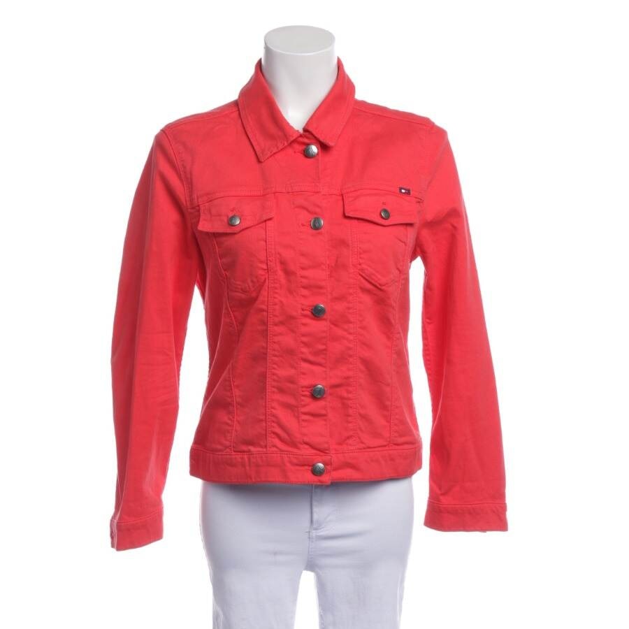 Image 1 of Jeans Jacket 40 Red in color Red | Vite EnVogue