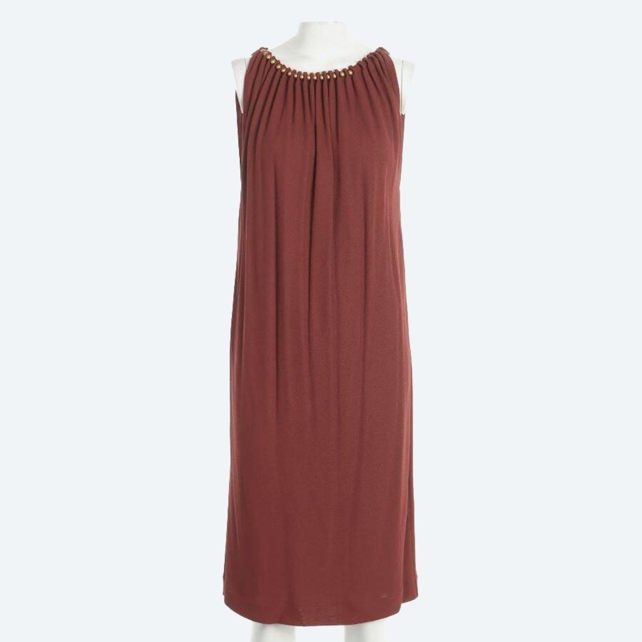 Image 1 of Dress L Brown in color Brown | Vite EnVogue