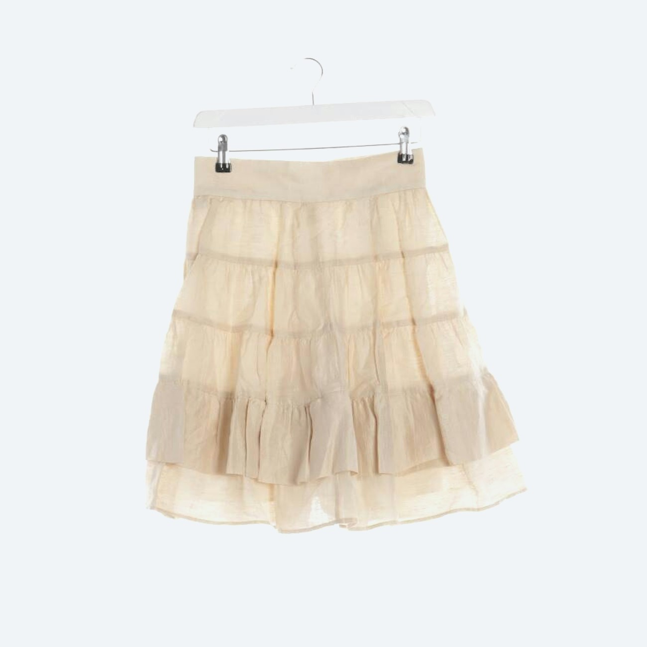 Image 1 of Skirt 34 Mustard Yellow in color Yellow | Vite EnVogue