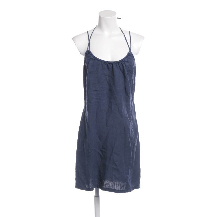 Image 1 of Linen Dress M Blue in color Blue | Vite EnVogue
