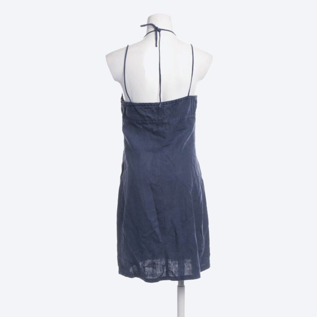 Image 2 of Linen Dress M Navy in color Blue | Vite EnVogue