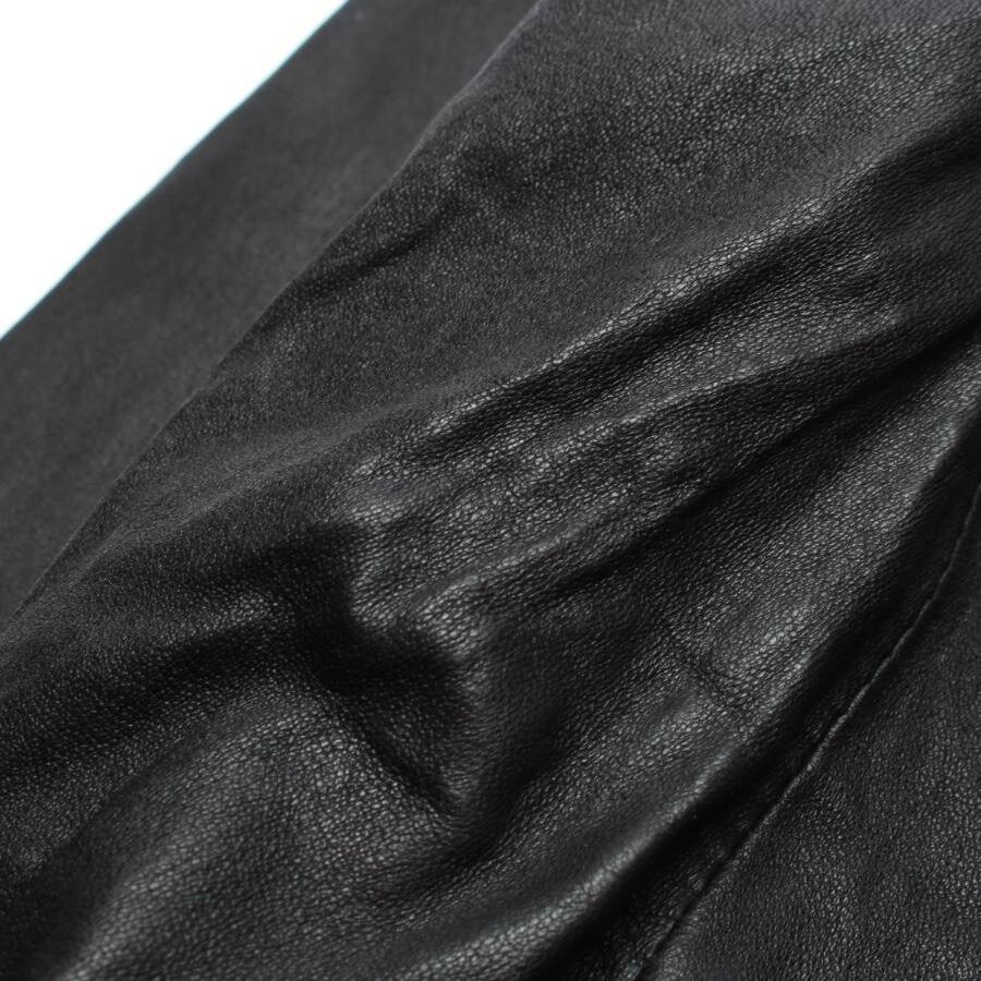 Image 4 of Leather Pants 34 Black in color Black | Vite EnVogue