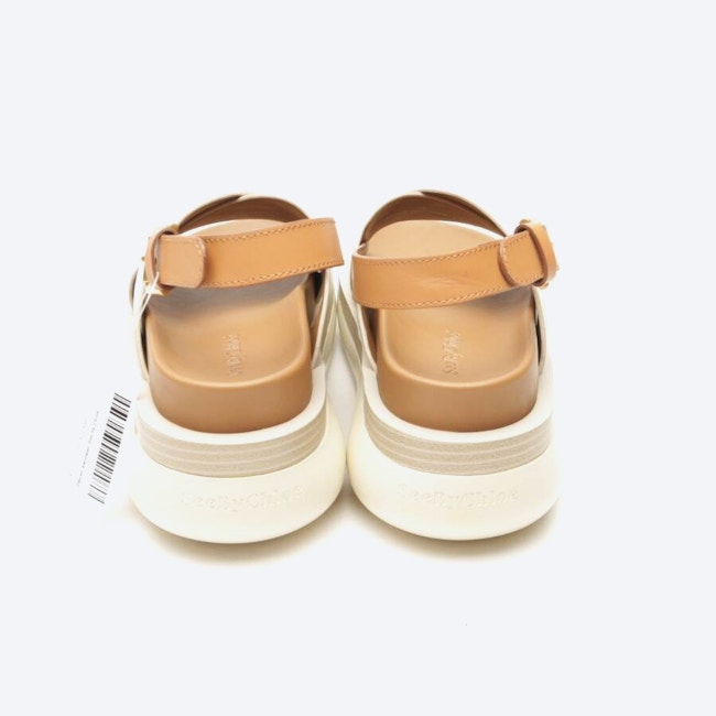 Image 3 of Platform Sandals EUR38 Cream in color White | Vite EnVogue