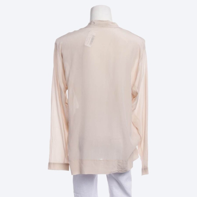 Image 2 of Shirt Blouse L Beige in color White | Vite EnVogue