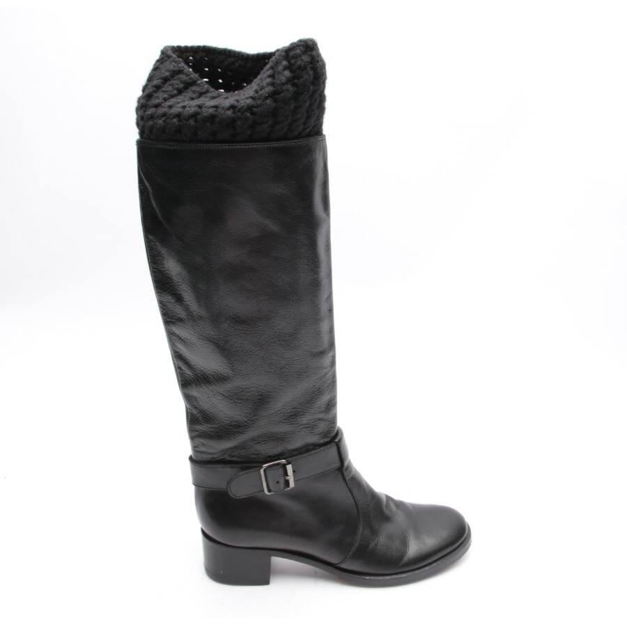 Image 1 of Boots EUR38 Black in color Black | Vite EnVogue