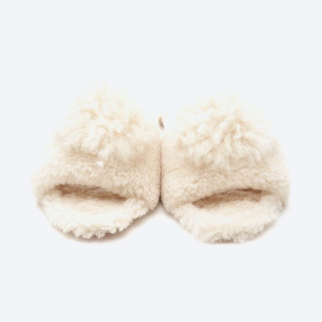 Image 2 of Sandals EUR 39.5 Beige in color White | Vite EnVogue