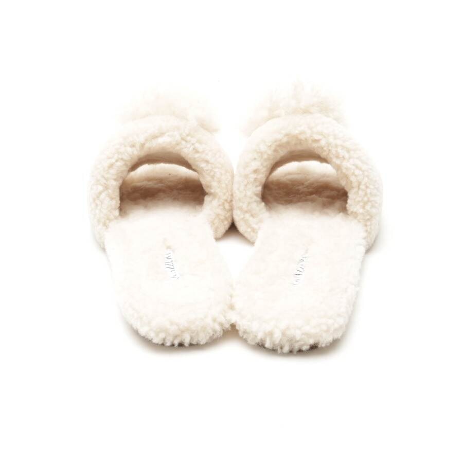 Image 3 of Sandals EUR 39.5 Beige in color White | Vite EnVogue