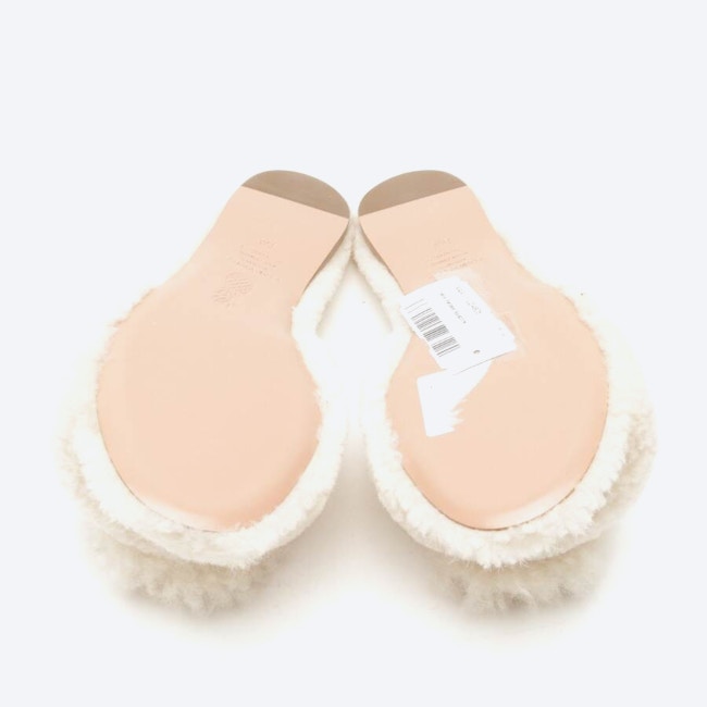 Image 4 of Sandals EUR 39.5 Beige in color White | Vite EnVogue