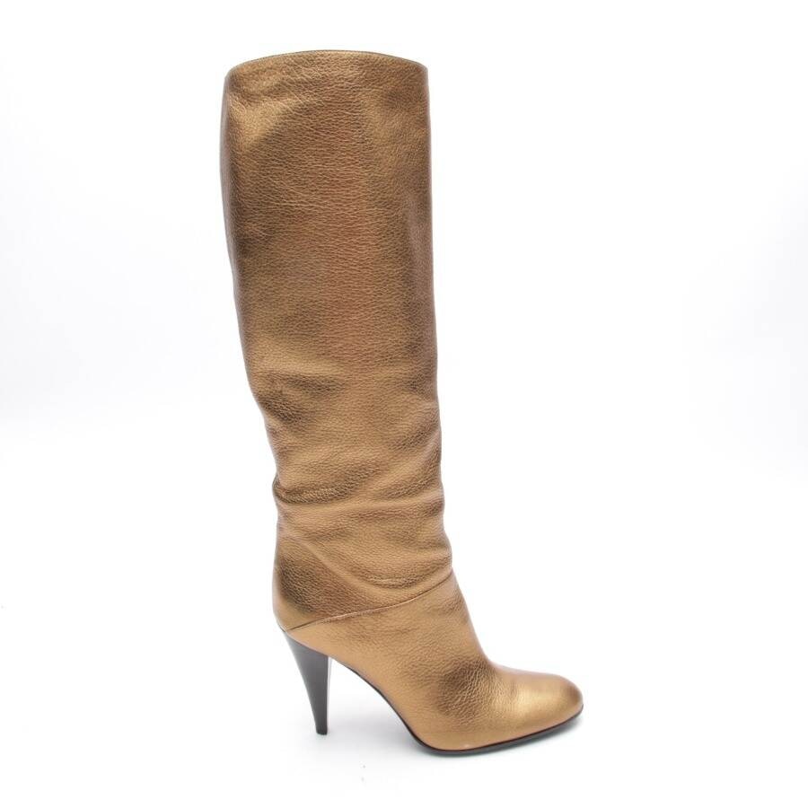 Image 1 of Boots EUR 41 Gold in color Metallic | Vite EnVogue