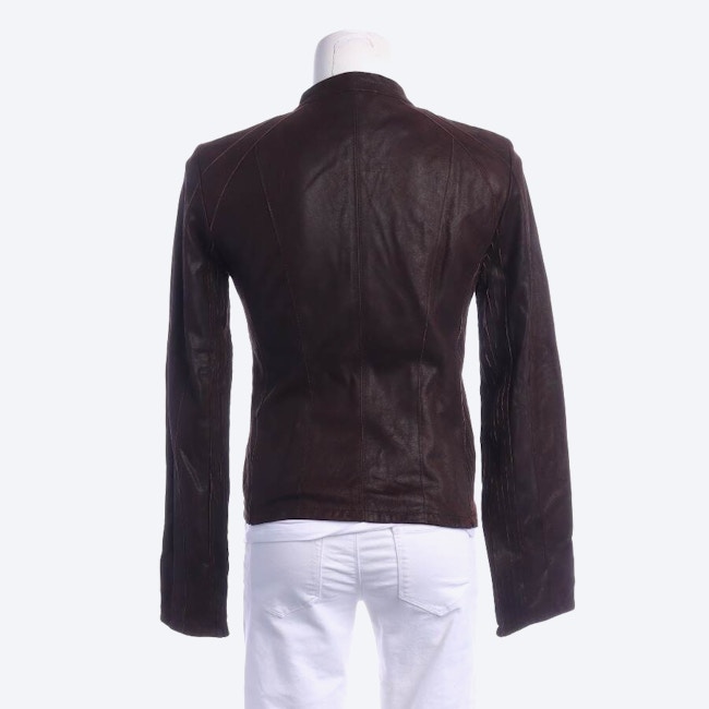 Image 2 of LeatherJacket 38 Brown in color Brown | Vite EnVogue