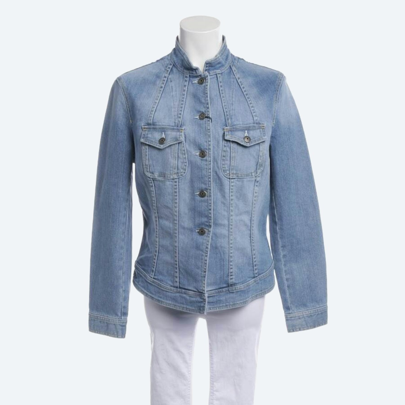 Image 1 of Jeans Jacket 44 Blue in color Blue | Vite EnVogue