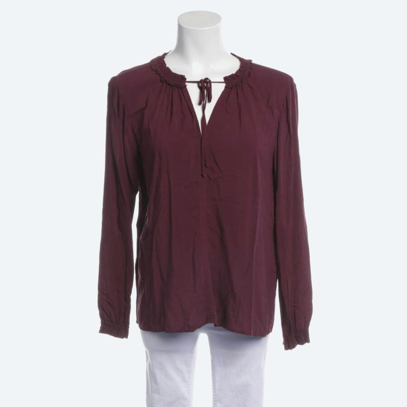 Image 1 of Shirt Blouse S Bordeaux in color Red | Vite EnVogue