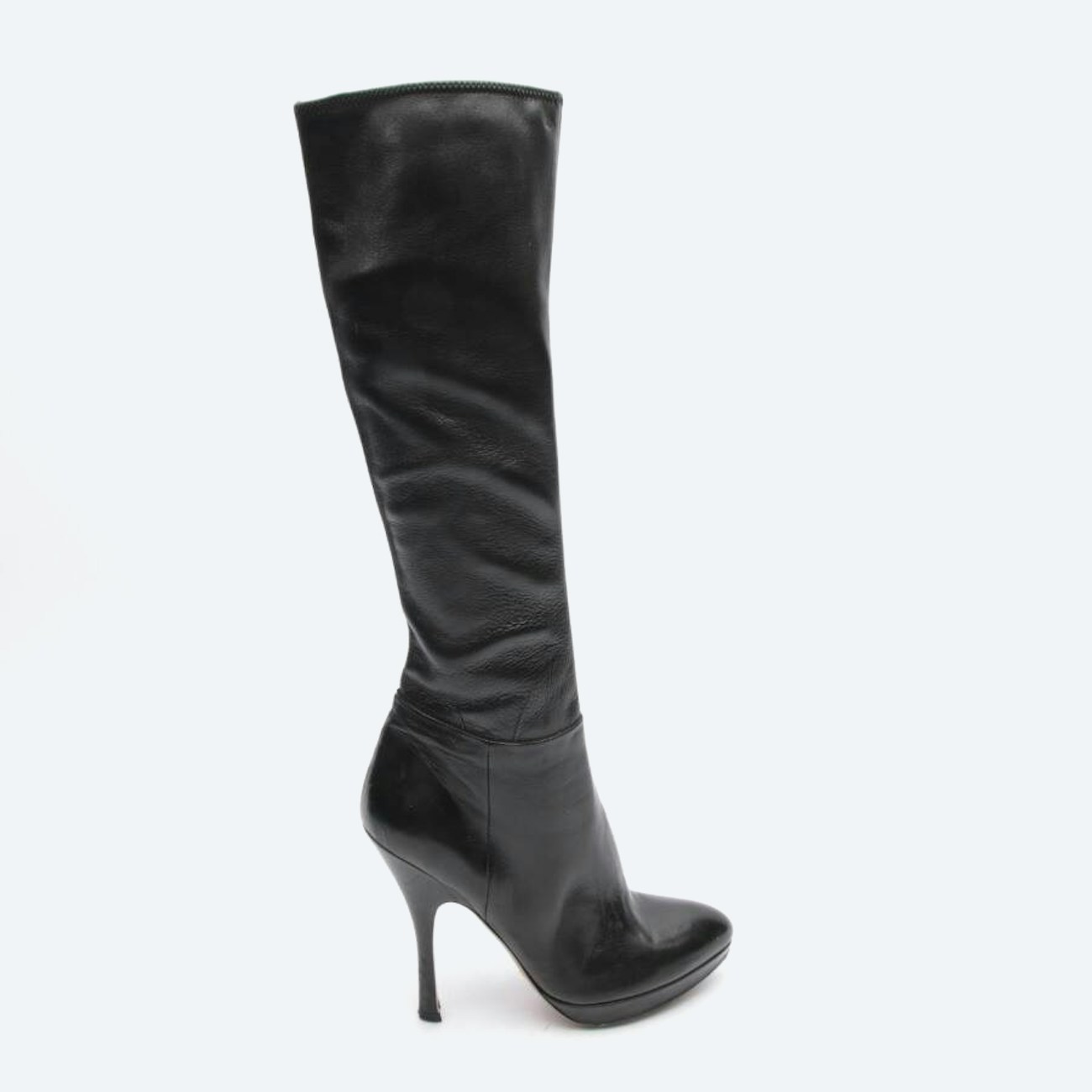 Image 1 of Overknee Boots EUR 39 Black in color Black | Vite EnVogue