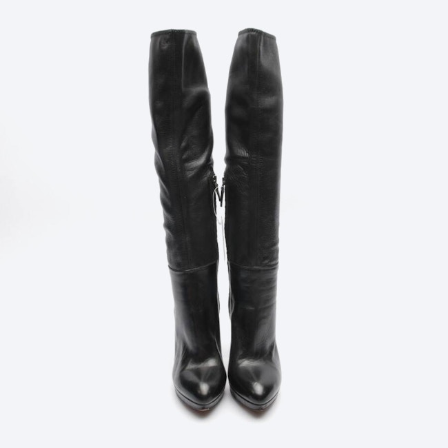 Image 2 of Overknee Boots EUR 39 Black in color Black | Vite EnVogue