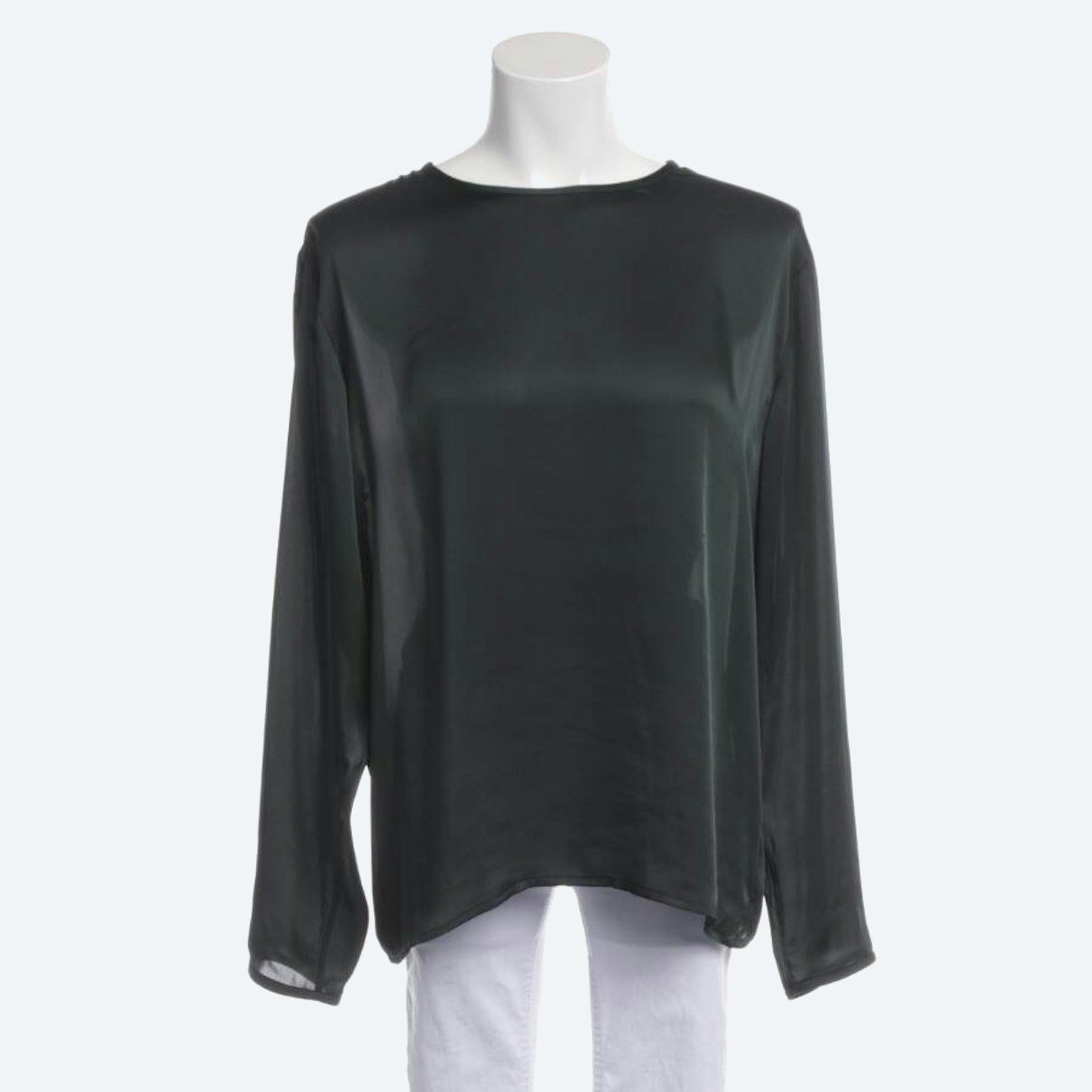 Image 1 of Shirt Blouse XL Black in color Black | Vite EnVogue