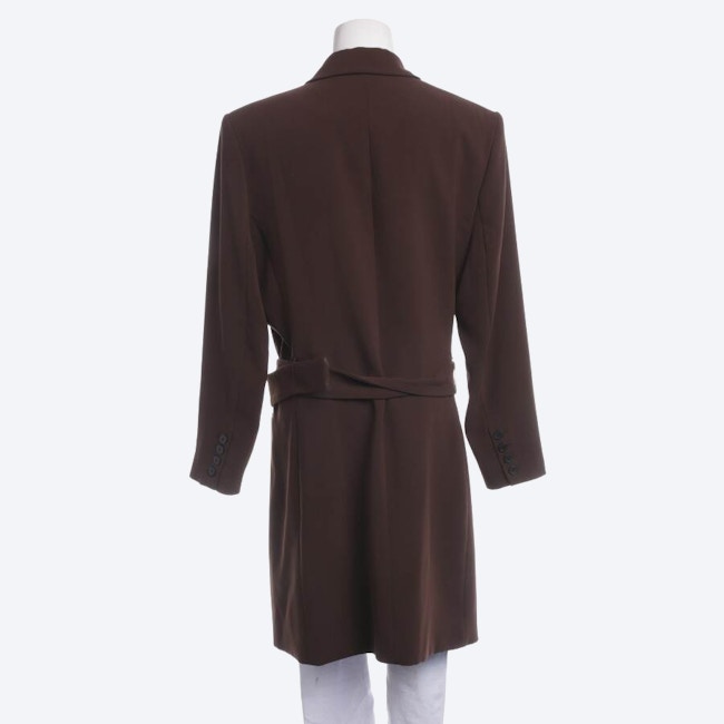 Image 2 of Between-seasons Coat 46 Brown in color Brown | Vite EnVogue