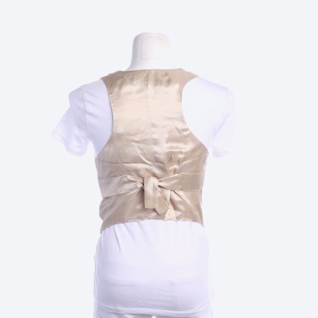 Image 2 of Vest 34 Beige in color White | Vite EnVogue