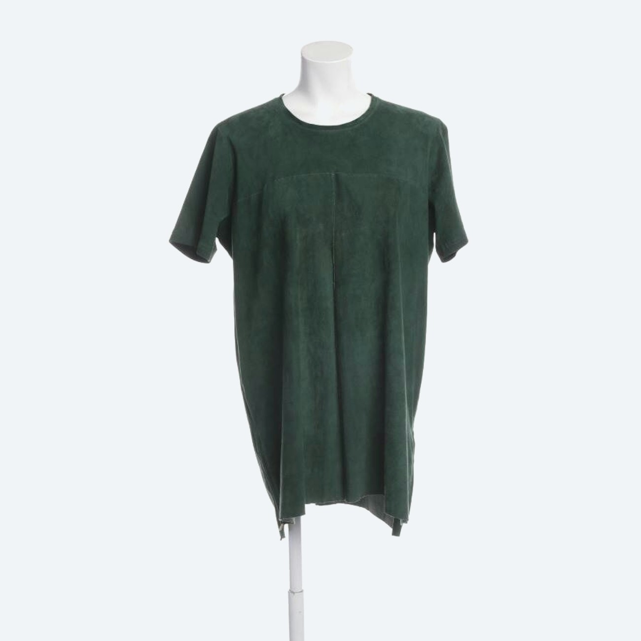 Image 1 of Leather Dress 40 Green in color Green | Vite EnVogue