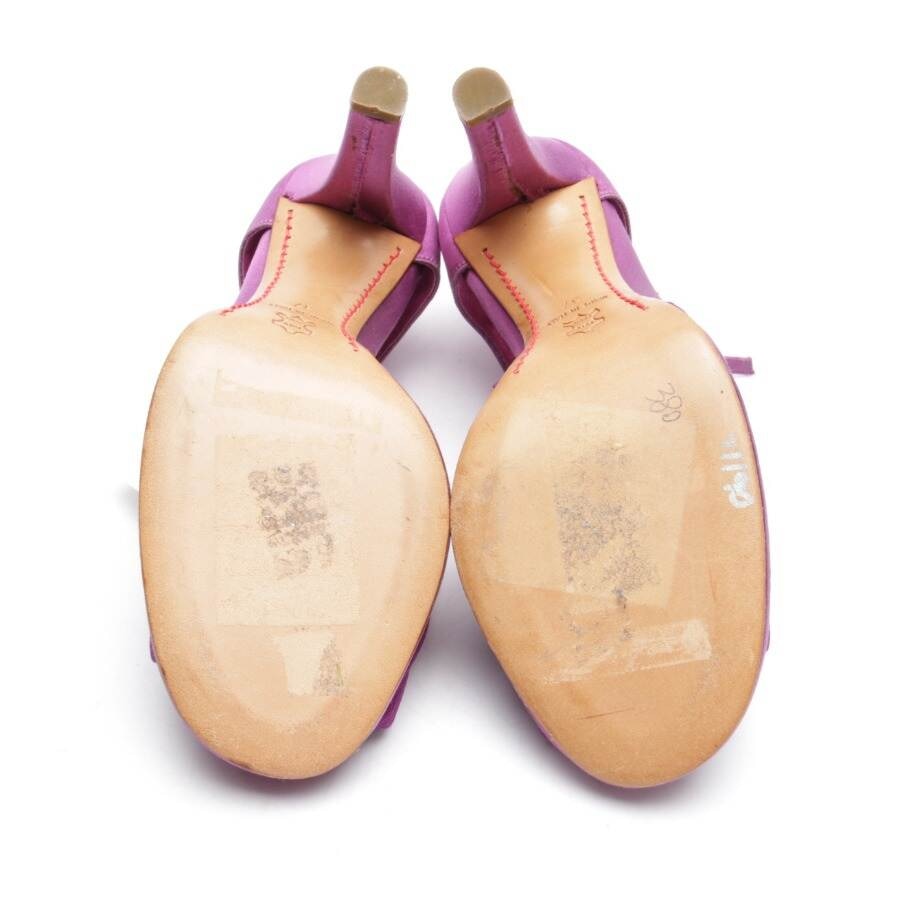 Image 4 of Heeled Sandals EUR 37 Purple in color Purple | Vite EnVogue