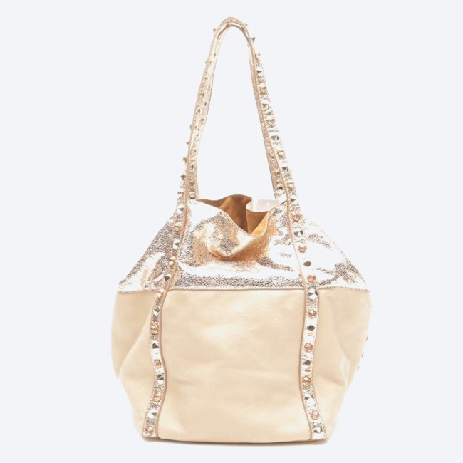 Image 2 of Shoulder Bag Rose Gold in color Metallic | Vite EnVogue