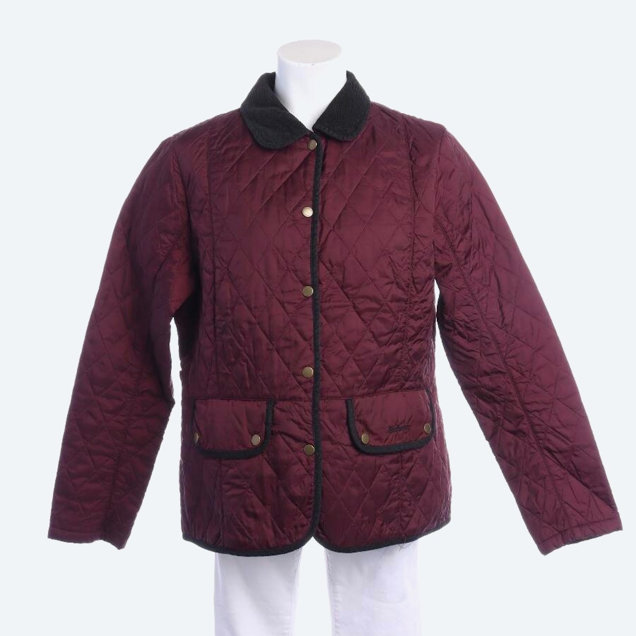 Image 1 of Quilted Jacket 44 Bordeaux in color Red | Vite EnVogue