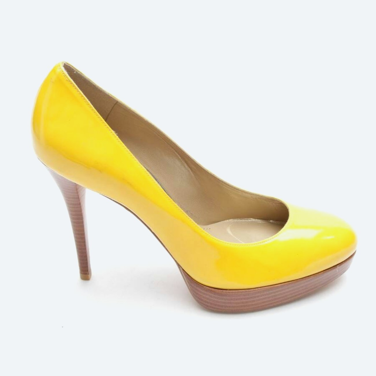 Image 1 of High Heels EUR 42 Yellow in color Yellow | Vite EnVogue