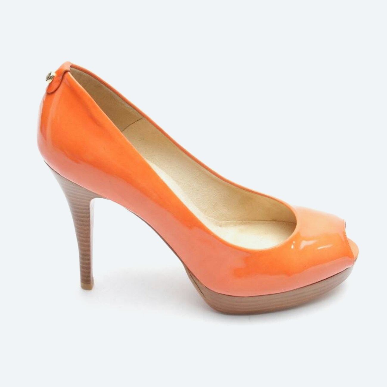 Image 1 of Peep Toes EUR 41 Dark Orange in color Orange | Vite EnVogue