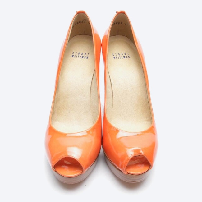 Image 2 of Peep Toes EUR 41 Dark Orange in color Orange | Vite EnVogue