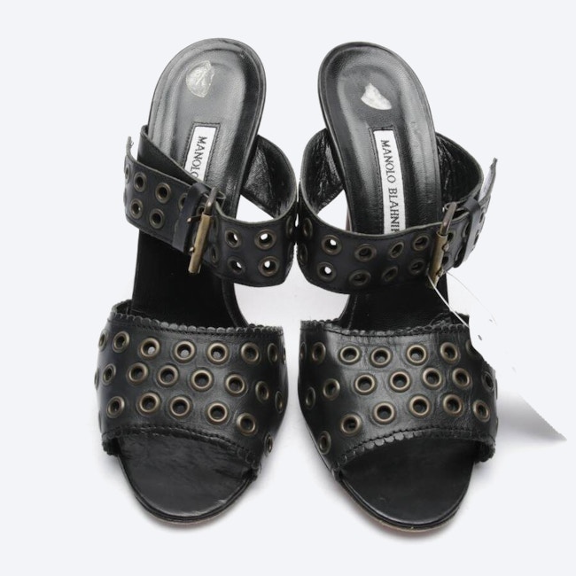 Image 2 of Heeled Sandals EUR 41.5 Black in color Black | Vite EnVogue